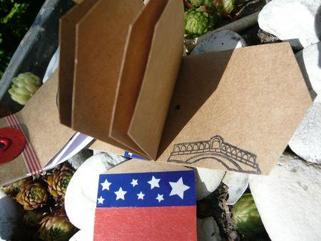 Petit carnet etiquettes recup kraft