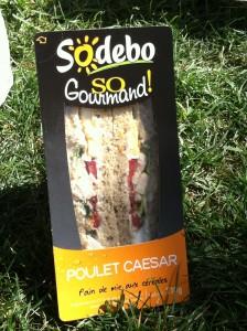 Sandwich So Gourmand Sodebo Poulet Caesar