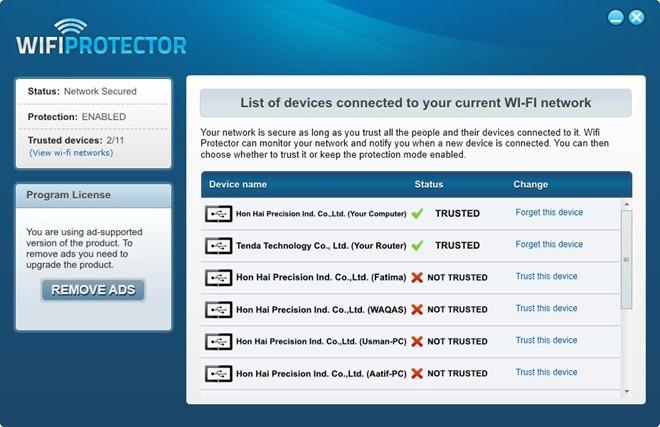 WifiProtector Trusted