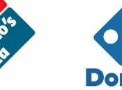 Domino’s pizza change logo USA.