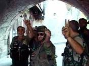 ALEP (Syrie) vidéo préférée François Hollande. protégés disent contrôler ville.