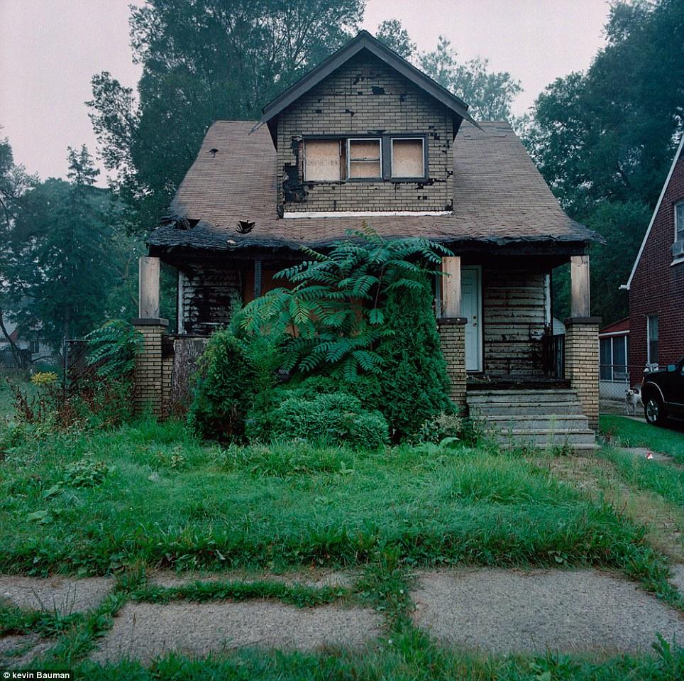 Locations: Many of Bauman's pictures were taken in Brush Park, on the outskirts of Detroit's entertainment district