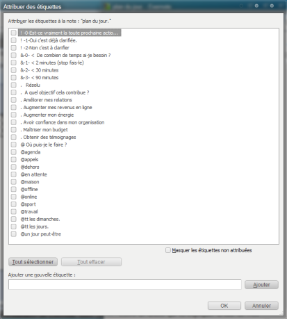 evernote_etiquette Comment soulager votre esprit avec la collecte ? 2/2