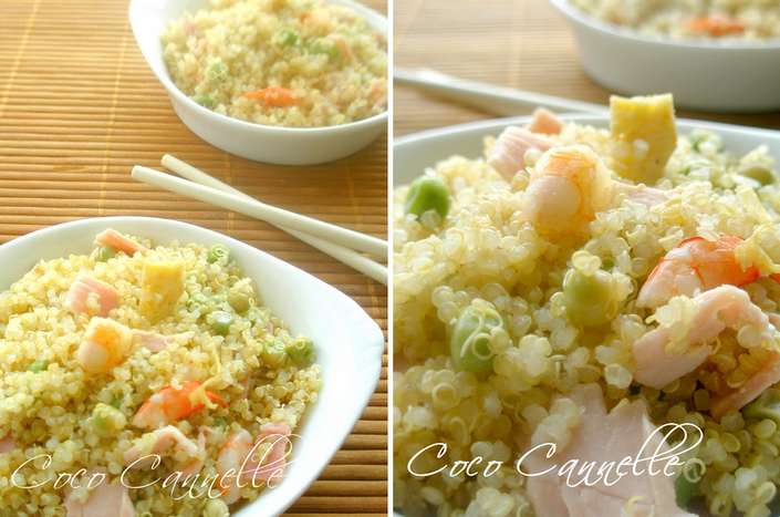 Le coin des recettes #4 : Quand le quinoa se prend pour du riz cantonais