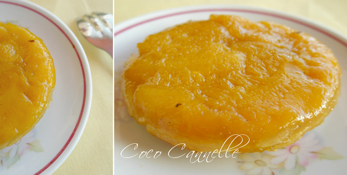 Le coin des recettes #8 : Mini tarte tatin mangue et gingembre