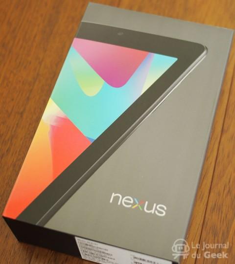 La Google Nexus 7 disponible sur Google Play