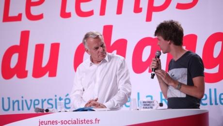 Jean-Marc Ayrault : «Le choix de la jeunesse c'est un acte de confiance dans nos valeurs»
