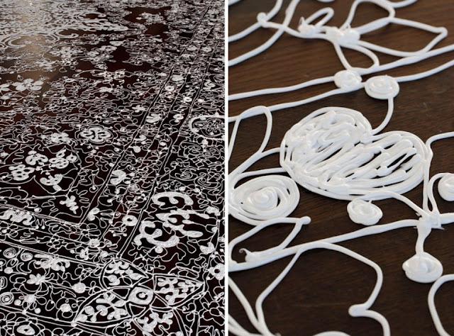 Le tapis en silicone de Heike Weber - Conception Graphique