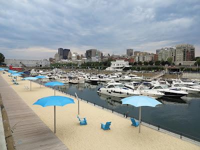 La plage du Vieux-Port de Montréal n'est pas un succès en 2012...
