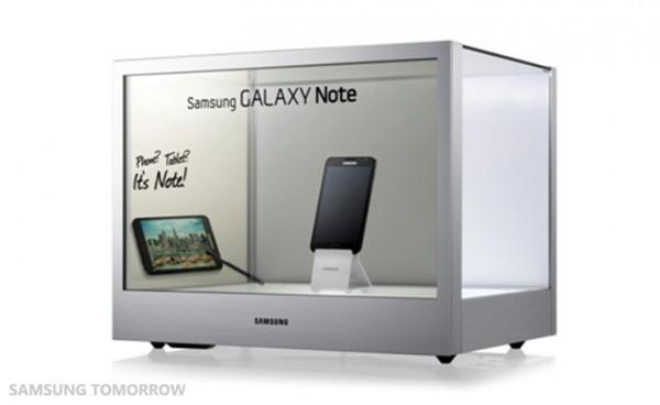 Samsung annonce les premiers écrans transparents