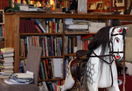 Dans le bureau de Philip Pullman