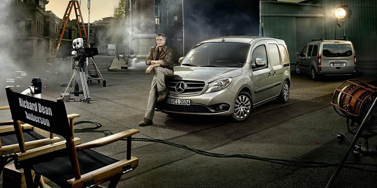 MacGyver roule pour Mercedes