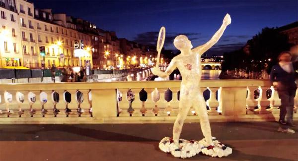 Le street art de Lacoste