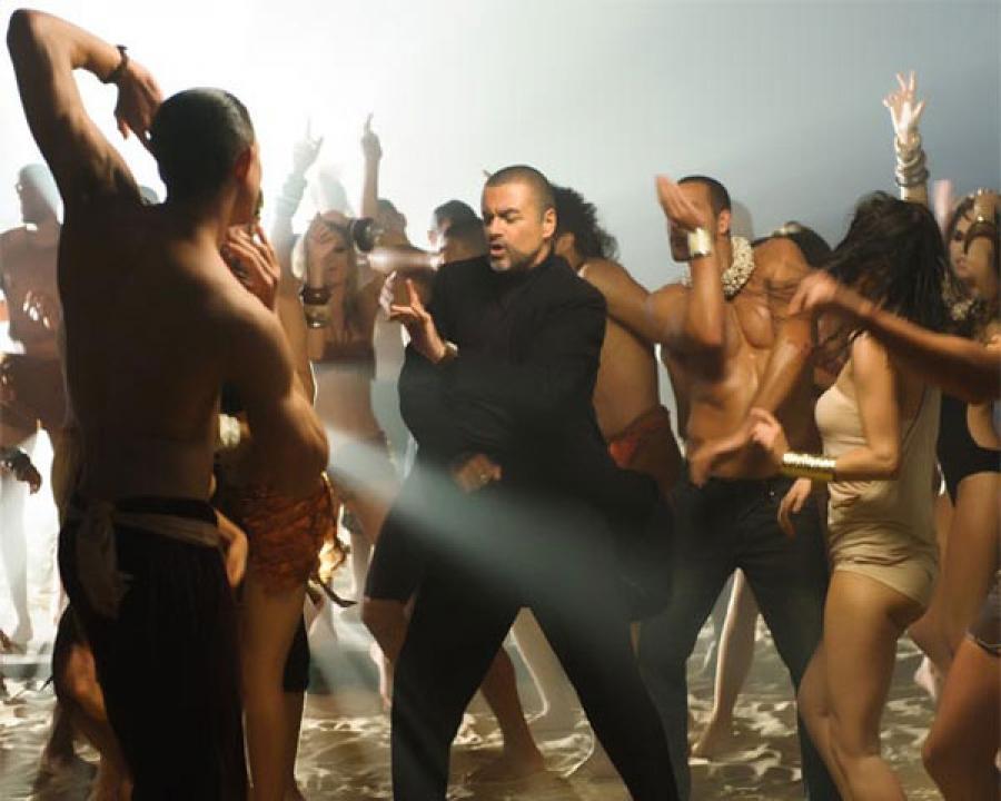 Kate Moss pour George Michael