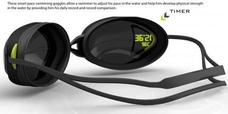 Des lunettes de natation High-Tech