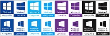 Windows 8 : les logos de compatibilité dévoilés