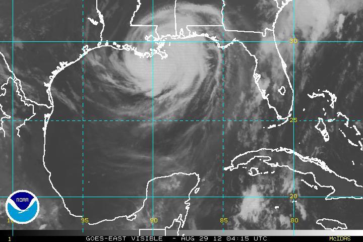 Le Cyclone ISAAC touche terre en Louisiane : La Nouvelle Orleans se souvient de KATRINA !