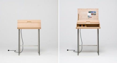 Klippen Klappen le bureau boite à outils par Gregor Korolewicz