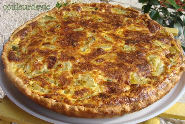 Quiche extra aux courgettes