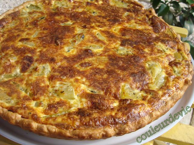 Quiche extra aux courgettes