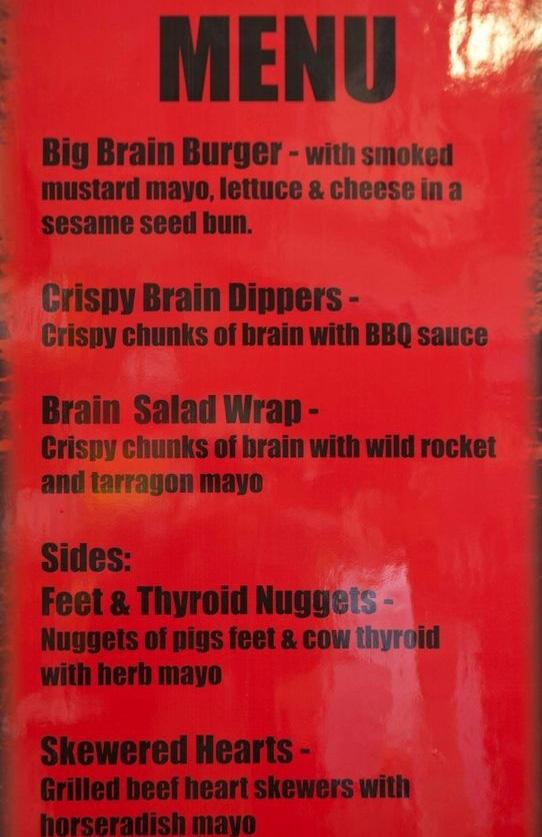 Un fast food propose un menu spécial Zombie