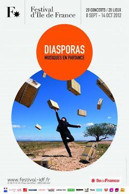 Festival Ile de France Diasporas musique en partance 8 sept - 14 oct