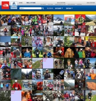 The North Face® UTMB® 2012 – Partagez vos photos souvenirs sur le Wall of Fame