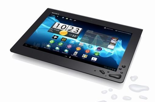 IFA 2012 : Une nouvelle tablette Sony, l’Xperia Tablet S résistante à l’eau, télécommande universelle et avec un mode invité