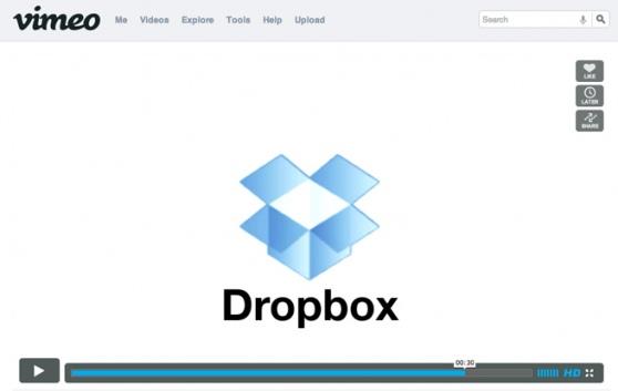 Vimeo Dropbox