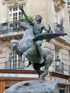 Pégase monté par Icare