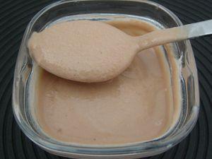 yaourts maison au cacao cru et à la farine de lupin (pour 8 pots) DSC09796