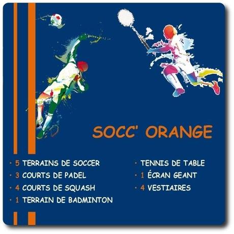 SOCC’orange, 3 courts de padel.
