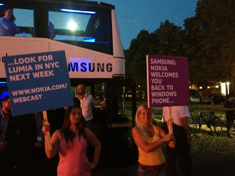 Nokia troll à nouveau Samsung