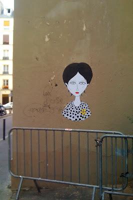 Street Art : Fred le Chevalier - Papiers, ciseaux, murmures...