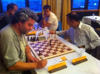 Échecs à Dieppe : le grand-maître international d'échecs français Andrei Istratescu (2647) annule ronde 7 face à l'Azéri Namig Guliev (2537) © Chess & Strategy