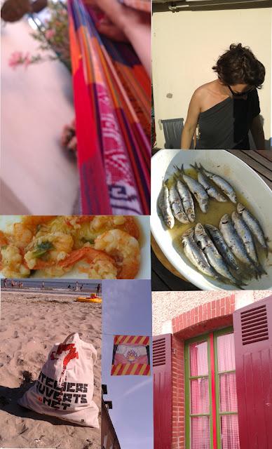 Carte postale estivale.