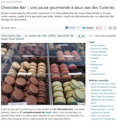 Chocolate Bar : une pause gourmande à deux pas des Tuileries