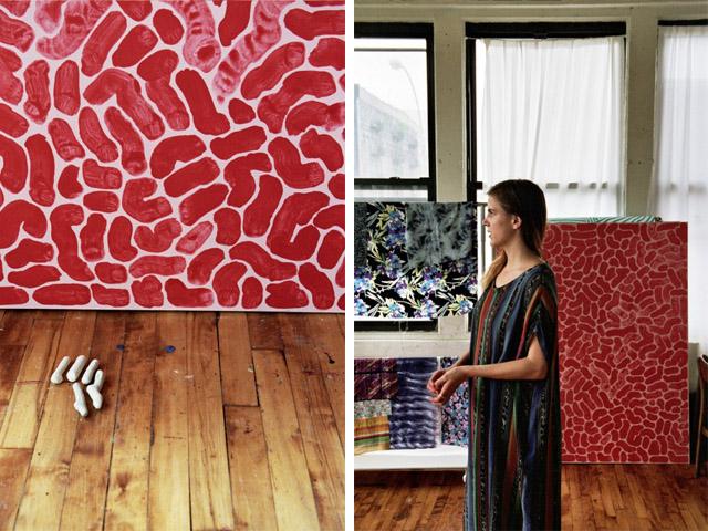 Chez Isabel Wilson, textile designer ❋ NYC