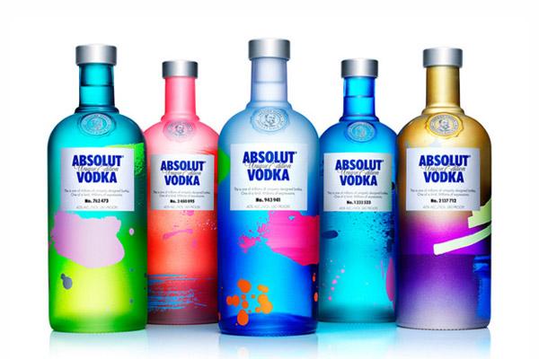Absolut Vodka édite une collection de 4 millions de bouteilles uniques