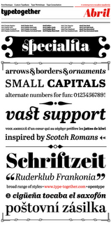 Une grosse dose de graphisme... typographique