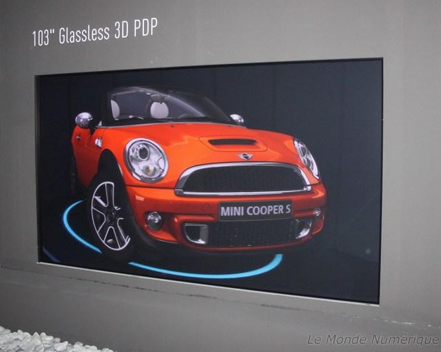 IFA 2012 : Panasonic dévoile le plus grand écran 3D sans lunettes au monde