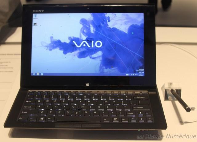 IFA 2012 : VAIO Duo 11, un ordinateur Ultraportable hybride PC/tablette sous Windows 8