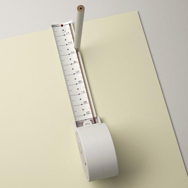 Hole measuring tape – Le mètre design
