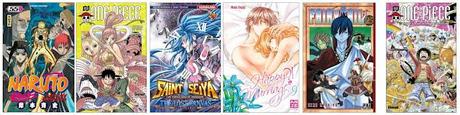Meilleures ventes BD & mangas hebdomadaires au 26 août 2012