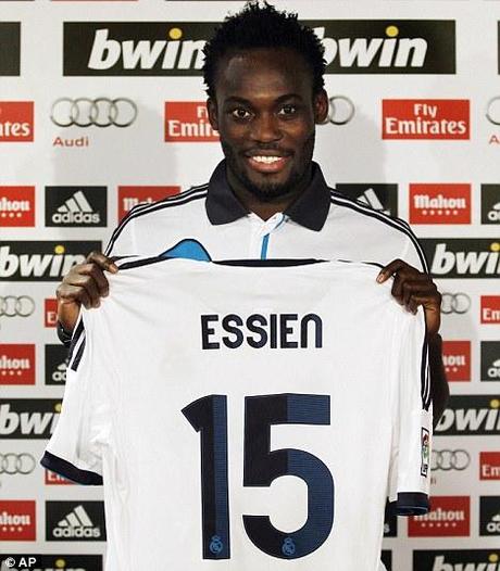 Transferts : Essien prêté au Real, Mbia s'engage avec QPR....