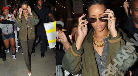 Rihanna est à Paris ! Des fans aggréssifs l'ont bousculé à la Gare du Nord, le chaos total !