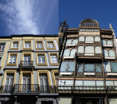 Bruxelles : les façades