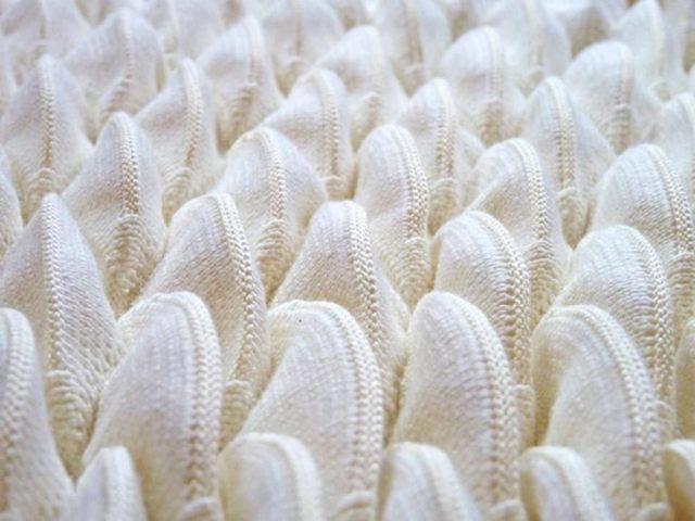 Le fabuleux travail d’origami tricoté d’Uta Tischendorf