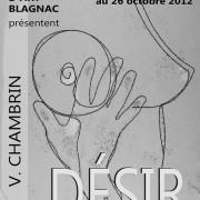 Exposition « DESIR » de Valentina CHAMBRIN aux ateliers d’art de Blagnac
