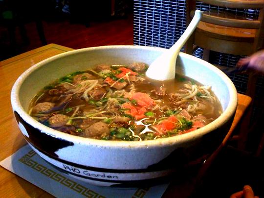 Pho Garden Challenge Certains restaurants vous offrent votre repas ?